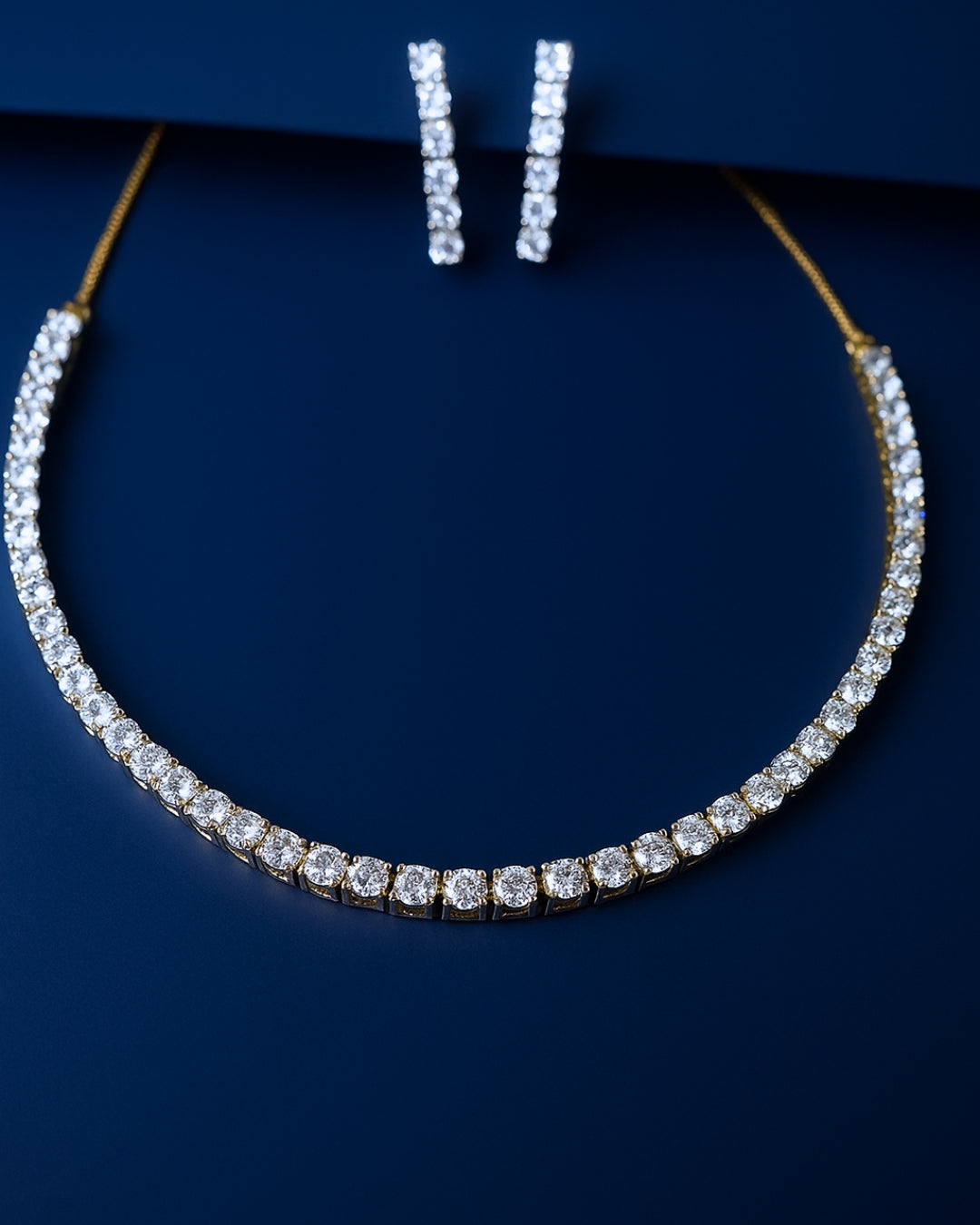 Crystal Curve (Necklace Set)
