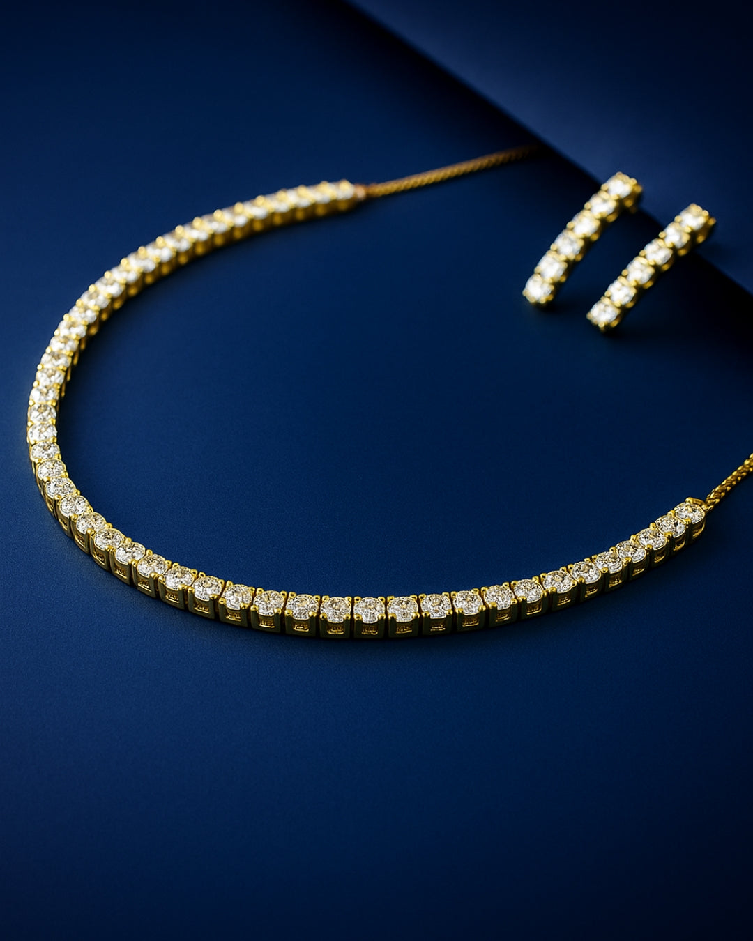 Crystal Curve (Necklace Set)