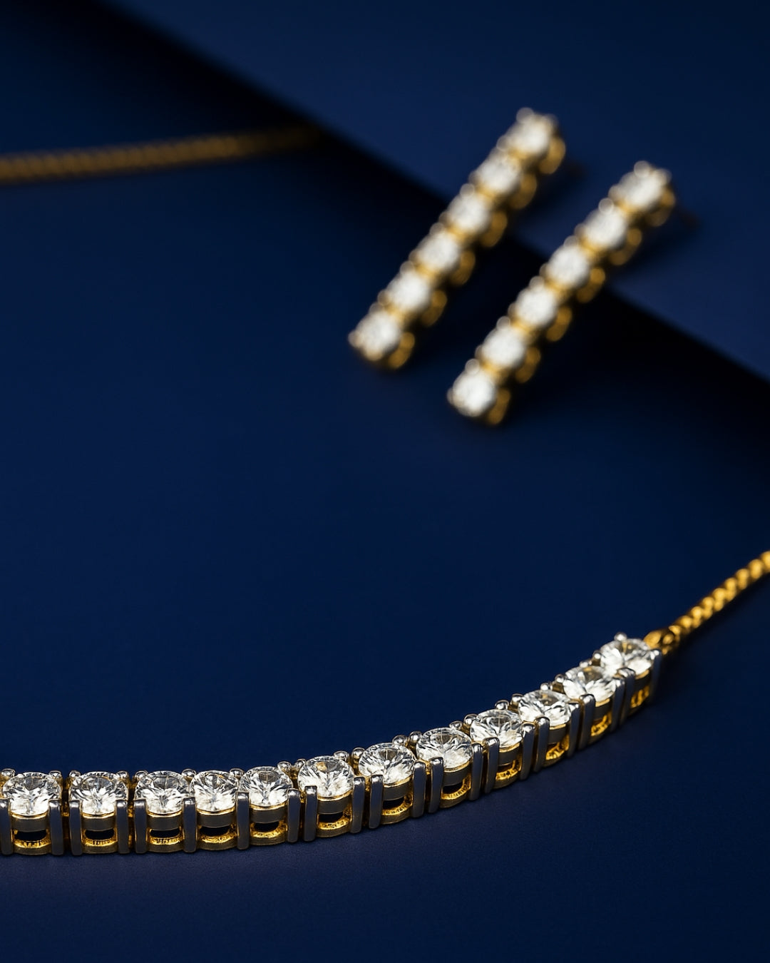 Crystal Curve (Necklace Set)