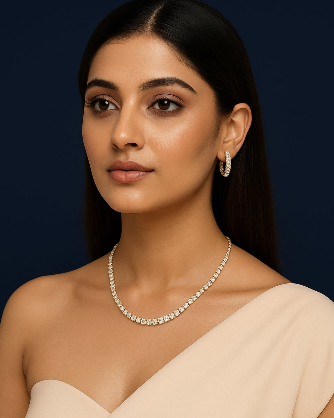 Crystal Curve (Necklace Set)