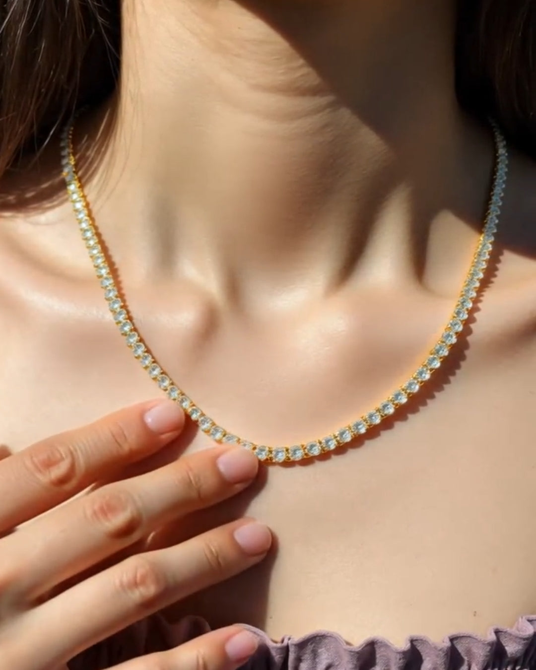 Crystal Curve (Necklace Set)