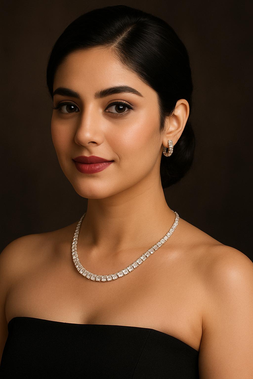 Crystal Curve (Necklace Set)